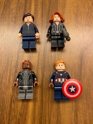 Lego 76042 Marvel Avengers - Maria Hill / Black Widow / Nick Fury / Captain America 人仔 $55 起