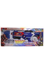 NERF GUN TOY AVENGERS DESIGN SOFT BULLET GUN TOY FOR KIDS