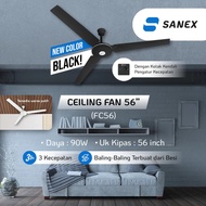 SANEX Roof Fan / Ceiling Fan 56 Inch FC-56 Iron Blade 56 Inch 2-year motor warranty