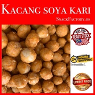 (snackfactory) Kacang soya kari / kacang soya bijan 500g | 1kg ready stock ready to eat snack halal 