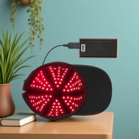 Led Red Light Hat 660nm 850nm 940nm Led Red Light Helmet Therapy Hat Cap