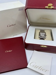 [極罕有] 18K白金 Cartier Tank Francaise 2366 自動錶 Automatic Watch