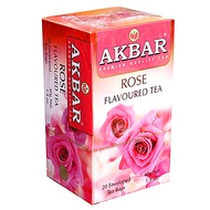 Akbar Rose Tea (20 Teabags) Premium Flavoured Ceylon Tea
