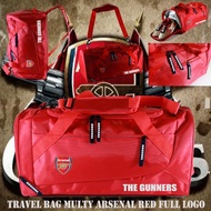 ARSENAL TRAVEL BAG - ARSENAL FOOTBALL BAG - ARSENAL GYM BAG - DUFFEL BAG ARSENAL THE GINGERS - TRAVE