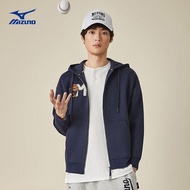 เสื้อกีฬา Mizuno Mizuno เสื้อแจ็คเก็ตถักคู่สำหรับทั้งหญิงและชายเสื้อกันหนาวกันลมมหาวิทยาลัยแฟชั่นฤดู