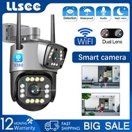 LLSEE V380 Pro HD 5MP CCTV Wireless Outdoor PTZ Night Vision Security Monitoring Camera 360 CCTV WIF