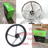 Sport rim Aji Racing fg 511 y15 y16 Rs150 cnc black chrome