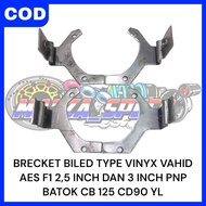 Bracket bracket biled type type vinyx vahid aes f1 2.5 inch & 3 inch pnp batok cb 125 yL cd90
