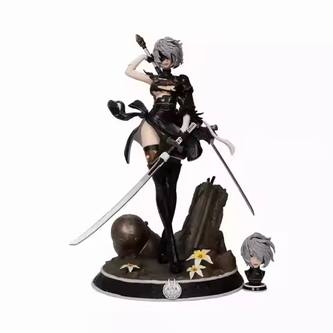 Bandai Neil Mechanical Era 2B Little Sister Double Headed Carving Can Replace Battle Damage Anime An