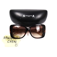 Mastermind Japan MMJ 12AW Neworder Special Processed Skull Sunglasses  茶色鏡片       太陽眼鏡