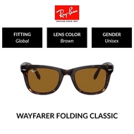 Ray-Ban Folding Wayfarer Unisex Global Fitting Sunglasses (50 mm) RB4105 710