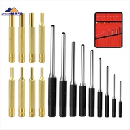 LtehfPunch Set Including Brass Pin Punches, Steel Pin Punches with Storage Pouch