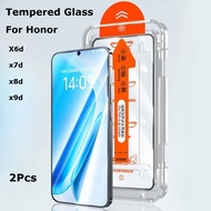 2Pcs Easy Installation Screen Protector for Honor X6d X7d X8d X9D Tempered Glass Protective Film