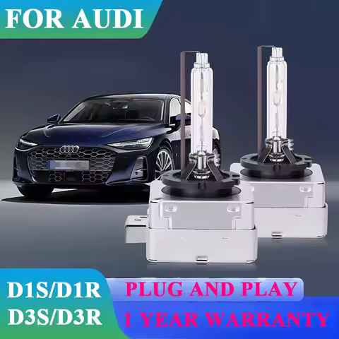 2PCS SUKIOTO Original D1S D3S Xenon HID Headlight Bulb 12V 35W High Low Beam Car Bulb Replace For AU