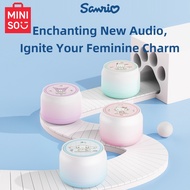 MINISO- Sanrio-K12 Portable Bluetooth Speaker Outdoor Bluetooth 5.4 Car Bass Wireless Bluetooth Spea