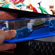 (Ready stock Msia) Cruise Ship Fluid Drifting Bottle Car Desktop Ornaments Floating Boat Ornament Bi