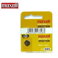 ORIGINAL MAXELL SR927SW / 395 SILVER OXIDE WATCH BATTERY MADE IN JAPAN