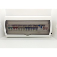 (12 MCB) MAXGUARD DB 16 Way 63A Complete Set With 63A MCB Main Switch