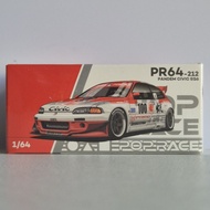 Pop Race Pandem Civic EG6 V1.5 Idemitsu Motion Infinite PR64-212