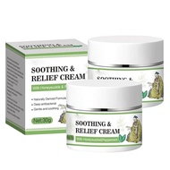 Soothing Relief Cream - Natural Herbal Formula for Sensitive Skin, Cooling Moisturizer to Comfort & 