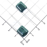 [20 Pieces]- Green Candy Capacitor 220nF 100VDC 2A224J-CL11 Electronic 886