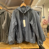 UNIQLO เสื้อผ้าป้องกันแสงแดดในฤดูร้อนสำหรับผู้ชาย/ผู้หญิงเสื้อโค้ตมีฮูดกันรังสียูวีตัด3d แบบพกพา4640