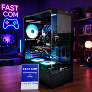 คอมพิวเตอร์ คอมประกอบ เล่นเกม ทำงาน เรียน i7-8700 Turbo 4.6G 6C/12T|DDR4 16G|RX570 4G|SSD 500G|LED20
