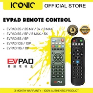 EVPAD REMOTE CONTROL FOR EV PRO 2S 2S+ 3S 3SMY 3+ 3MAX 5S 5P 5X 6P 10S 10P 11S 11P - 3 MONTHS WARRAN