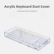 Transparent Acrylic Keyboard Dustproof Cover Mouse Cover 104-Key 87-Key Desktop Keyboard Protective 