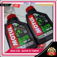 MESIN Motul 3100 10W40 1Liter Motorcycle Clutch Oil Motorcycle Engine Oil Satria Fu Vixion R15 Jupit