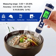 5 in 1 EC meter TDS / Ppm / PH / Salinity Meter / Temperature for aquaponic hydroponics fertigasi hi