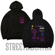 Men's Human Mentality Hoodie Sweater Made from Soft, Comfortable Fleece Fabric, Size M-XXL