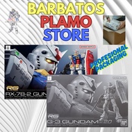BANDAI [READY STOCK] RG RX-78-2 Gundam 2.0 / RG RX-78-3 G3 Gundam 2.0 / RG RX-78-2 Gundam Close Comb