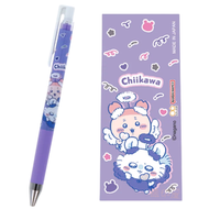 日本進口 - 日本Chiikawa 飛鼠古本屋小螃蟹天使款 黑色原子筆 (紫) 日本製