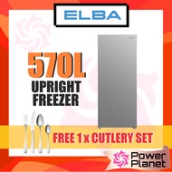 [FREE Cutlery Set] ELBA 570L Upright Freezer EUF-K5744FF(SV) /  EUFK5744FFSV /  EUF-K5744FF