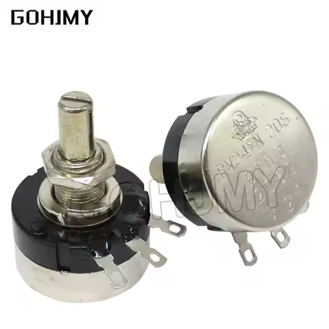 2PCS RV24YN RV24YN20S RV24YN20S-B103 1K 2K 5K 10K 50K 250K 200 ohm Potentiometer 1K- 1M Single Coil 