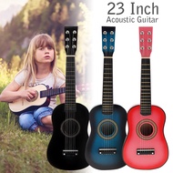SLADE 23 Inch Acoustic Guitar Basswood Guitar for Kids Beginner Student with Free Guitar Pick + Stri