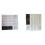 Piano Keyboard Stickers, Bold Letter Piano Stickers, Very Suitable for Children to Learn Piano