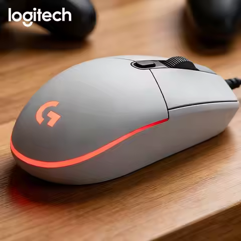 Logitech G203 wired dual-mode professional gaming mouse, black mouse, white mouse, blue mouse, deepl