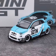Mini GT 1/64 Abarth 595 LB-WORKS x Abas Works IZTK
