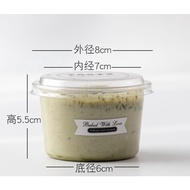 10pcs Dessert Box Cup Premium Cup Mika Puding Yougurt Dessert Tiramisu Import