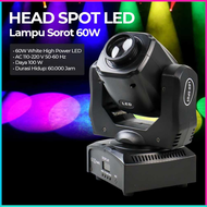 COD Cepat Lampu Sorot LED Spotlight 12 Degree 8 Color Waterproof RGBW IP20 60W 220V / Lampu sorot p