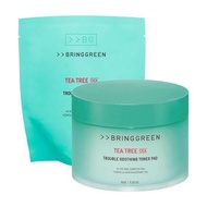 [BRINGGREEN] Tea Tree Cica Trouble Soothing Toner Pad 90P, 90P + 90P Refill Set
