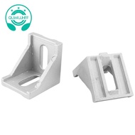 20Pcs 4040 Aluminum Corner Brackets Corner Fitting Angle 40 X 35 Connector Fastener For 4040 Industr