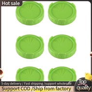 6 Pack Sprouting Jar Strainer Lids - Wide Mouth Jar Screen Sprouting Kit Lids - for Growing Bean, Br