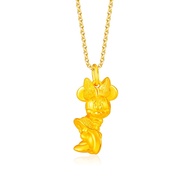SK Jewellery Disney Meet Minnie 999 Pure Gold Pendant