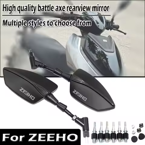 8/10mm Universal Adjustabale Rearview Rear View Mirrors Side Mirror For ZEEHO AE8 AE8 S+ AE2/AE4/AE6