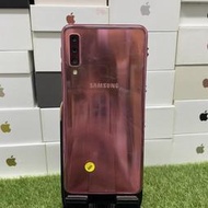 【三星備用機】SAMSUNG Galaxy A7 2018 粉 4G 128GB 6吋 三星 手機 可面交 0666