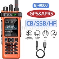 BAJETON BJ-9000 GPS APRS Walkie-Talkie CB 27MHz Transceiver Air Bluetooth Radio Safe Communication D