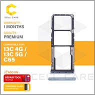 Sim Tray For REDMI 13C 4G / 13C 5G / POCO C65 (Sim Card Holder )